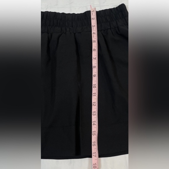 Converse One Star Black Mini Skirt Woman’s Size XS Elastic Waist ,lined Pleated - Picture 8 of 10